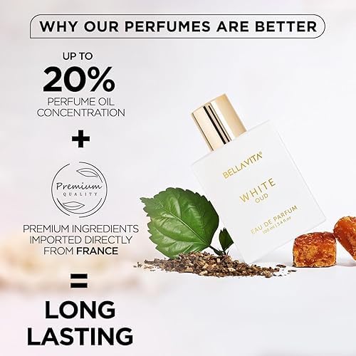 WHITE OUD 100ml Perfume Premium Long Lasting Unisex Perfume for Men & Women | Luxury Fresh Floral Woody Eau de Parfum | Elegant Daily Wear Fragrance Spray for All Occasions | Gift for Birthday & Special Moments