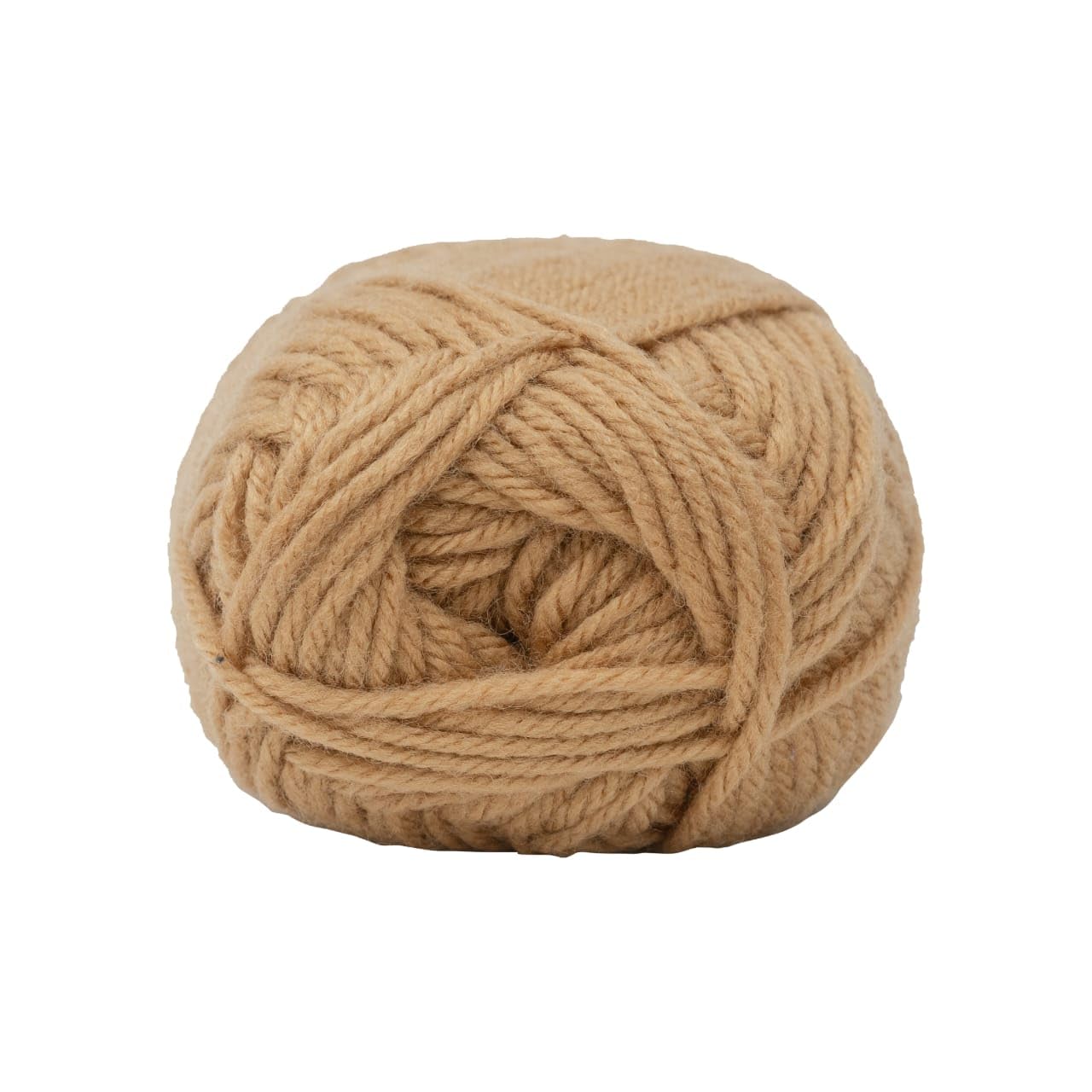 KNIT GEMS Chunky Wool Yarn Blend 100 % Acrylic Hand Knitting And Crochet Wool Yarn | Woolen Crochet Yarn Thread, Used for Knitting Needles | Pack of 1 Ball - 100Gms | Suitable For Craft, Babywear, Socks, Sweater