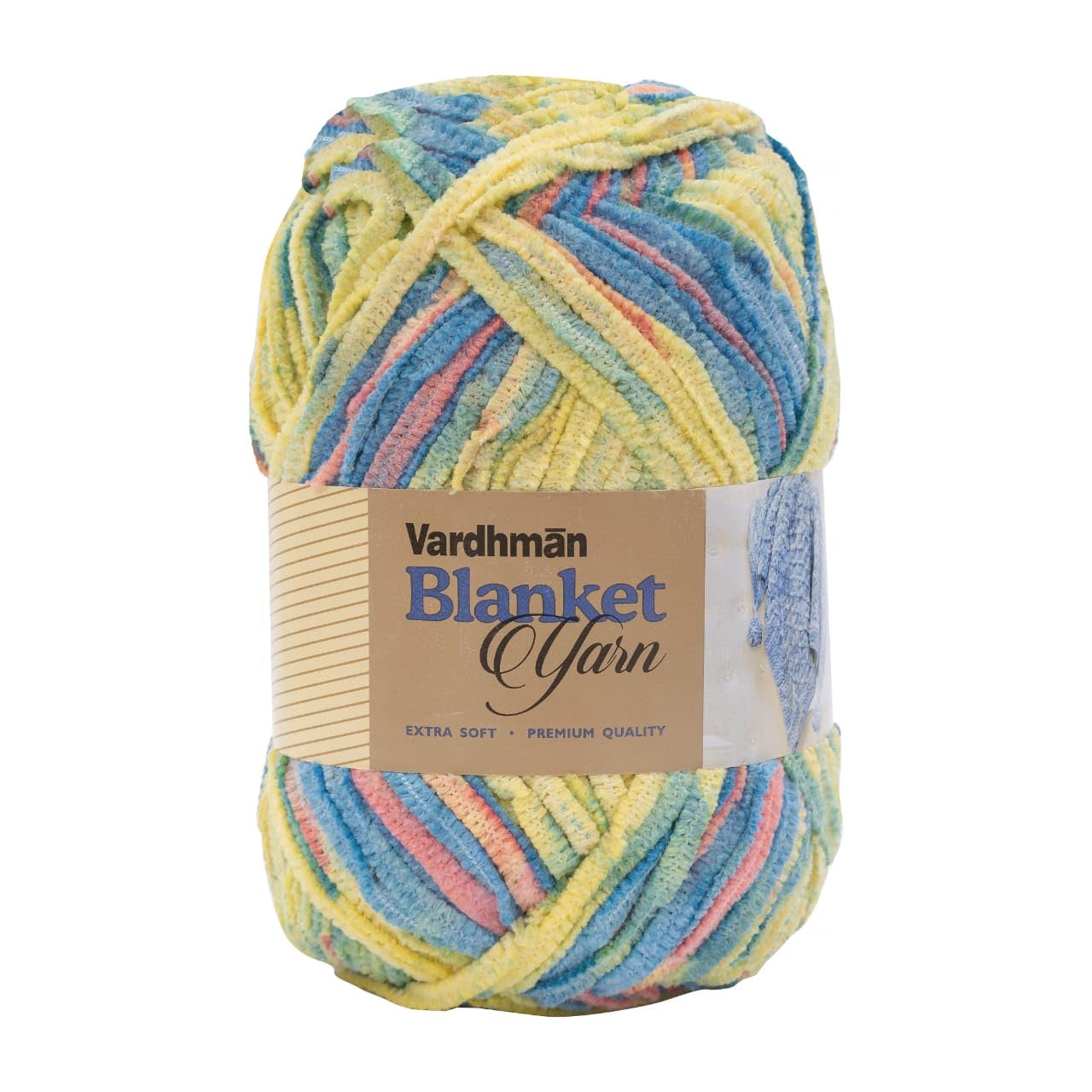 KNIT GEMS Extra Soft Blanket Yarn Wool, Plush & Cuddly, Wool Yarn | Supersoft Hand Knitting Wool Ball | Suitable for Blankets | Craft | Babywear | Baby Blankets | Muffler ( 1 Ball/200 Gram)