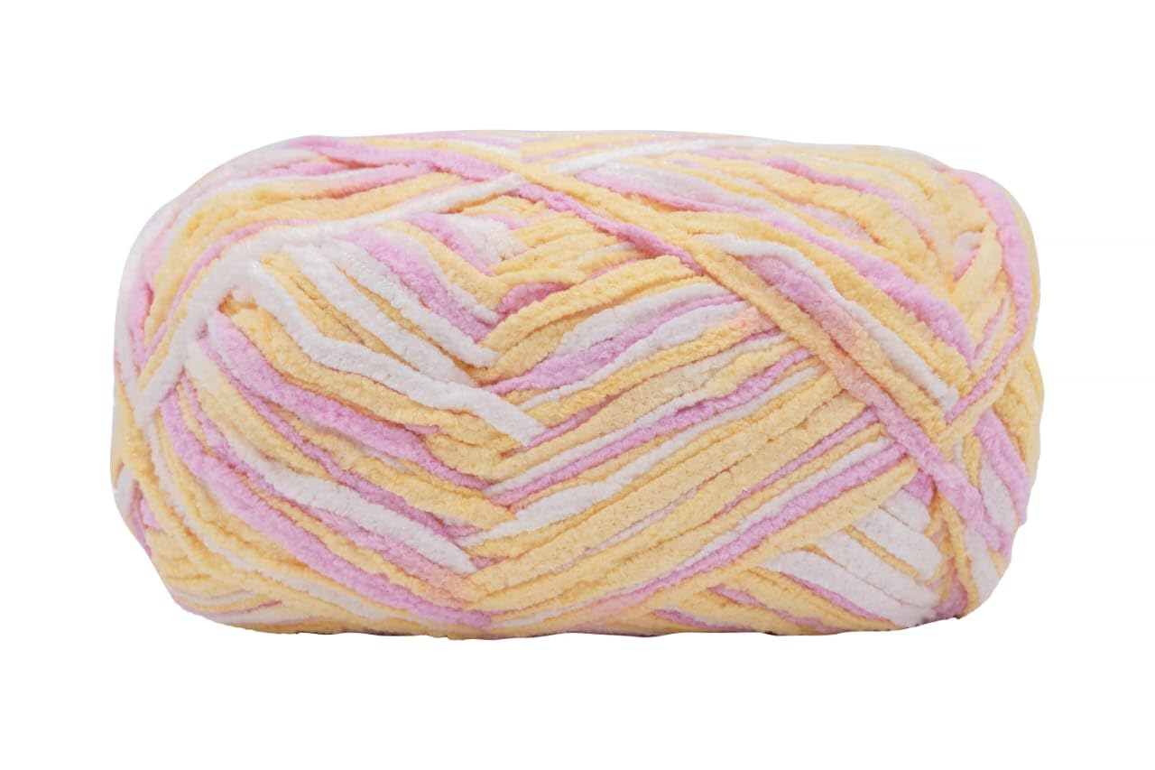 KNIT GEMS Extra Soft Blanket Yarn Wool, Plush & Cuddly, Wool Yarn | Supersoft Hand Knitting Wool Ball | Suitable for Blankets | Craft | Babywear | Baby Blankets | Muffler ( 1 Ball/200 Gram)