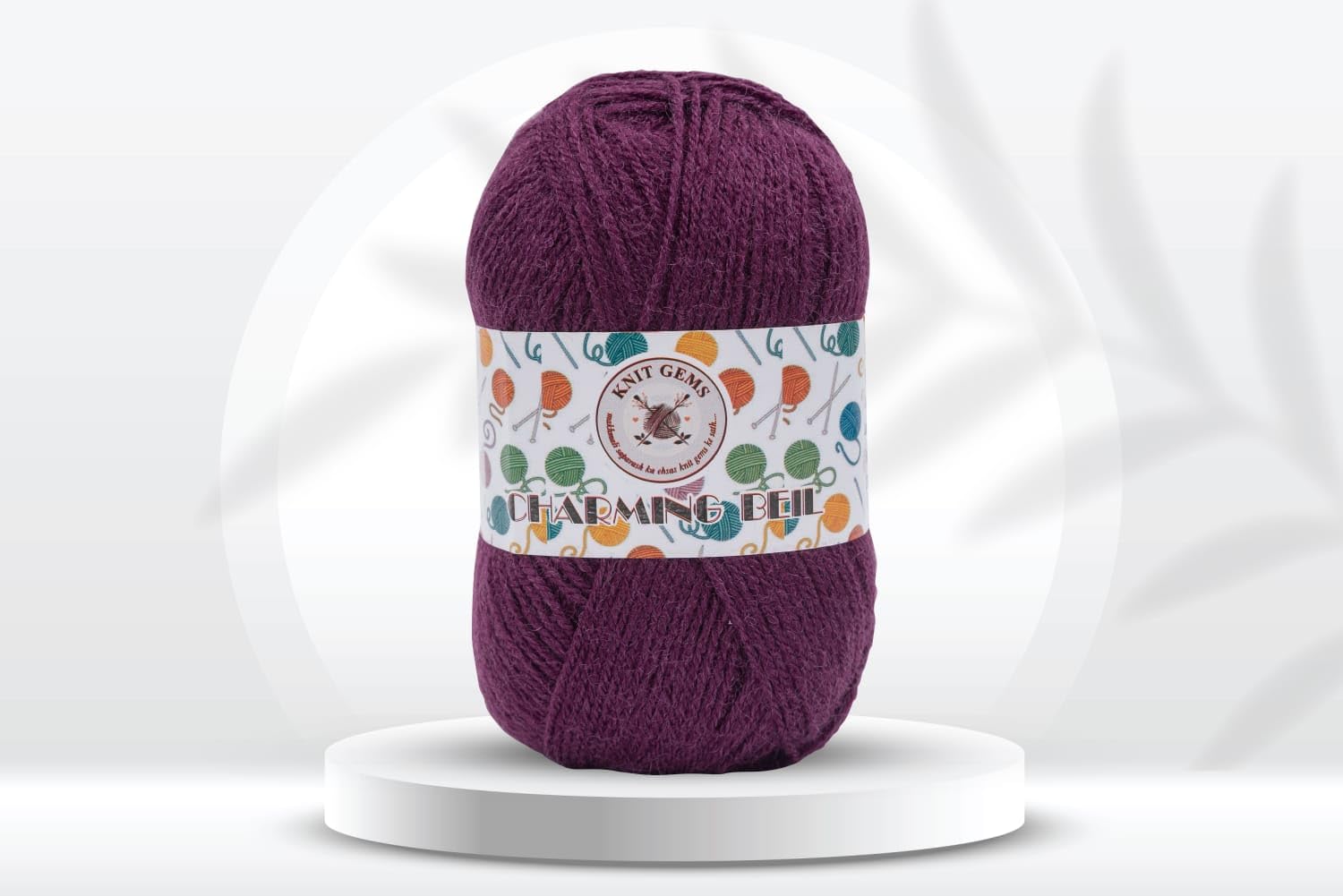 Acrylic and Nylon Hand Knitting And Crochet Wool Yarn | Woolen Crochet Yarn Thread, Used for Knitting Needles | Pack of 1 Ball - 100Gms | Suitable For Craft, Babywear, Baby Blanket