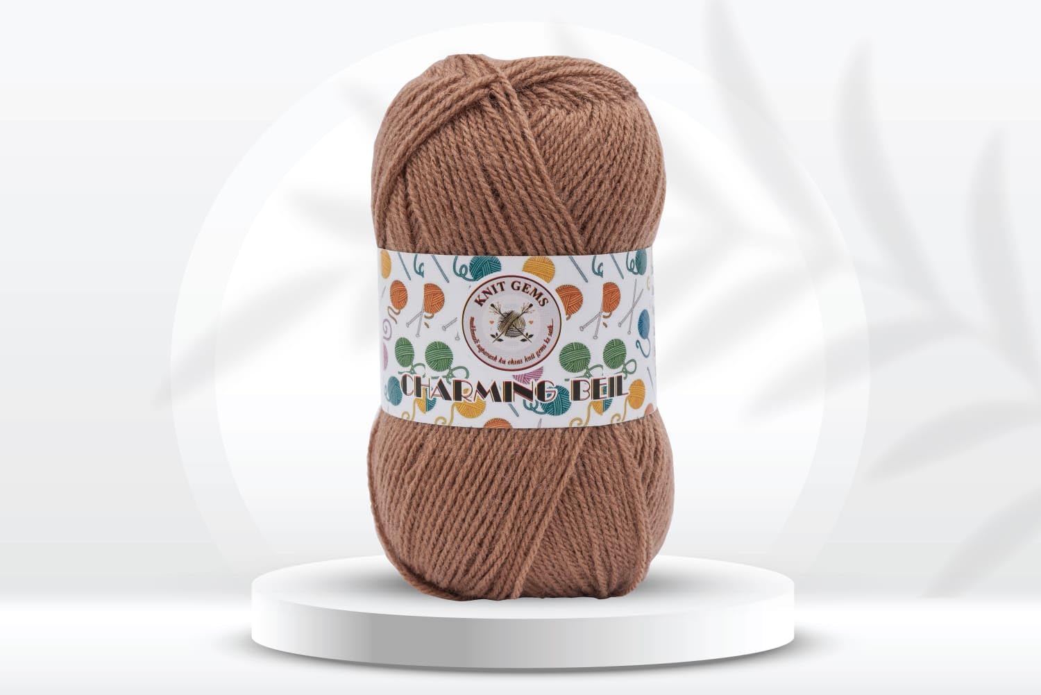 Acrylic and Nylon Hand Knitting And Crochet Wool Yarn | Woolen Crochet Yarn Thread, Used for Knitting Needles | Pack of 1 Ball - 100Gms | Suitable For Craft, Babywear, Baby Blanket