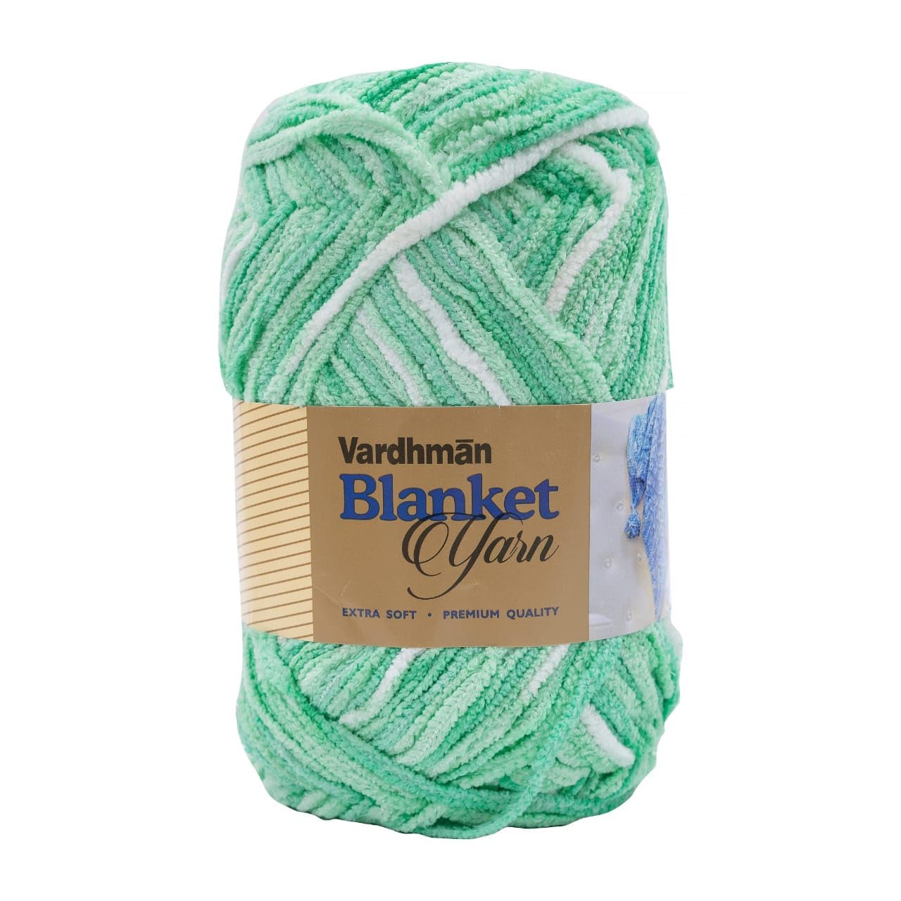 KNIT GEMS Extra Soft Blanket Yarn Wool, Plush & Cuddly, Wool Yarn | Supersoft Hand Knitting Wool Ball | Suitable for Blankets | Craft | Babywear | Baby Blankets | Muffler ( 1 Ball/200 Gram)