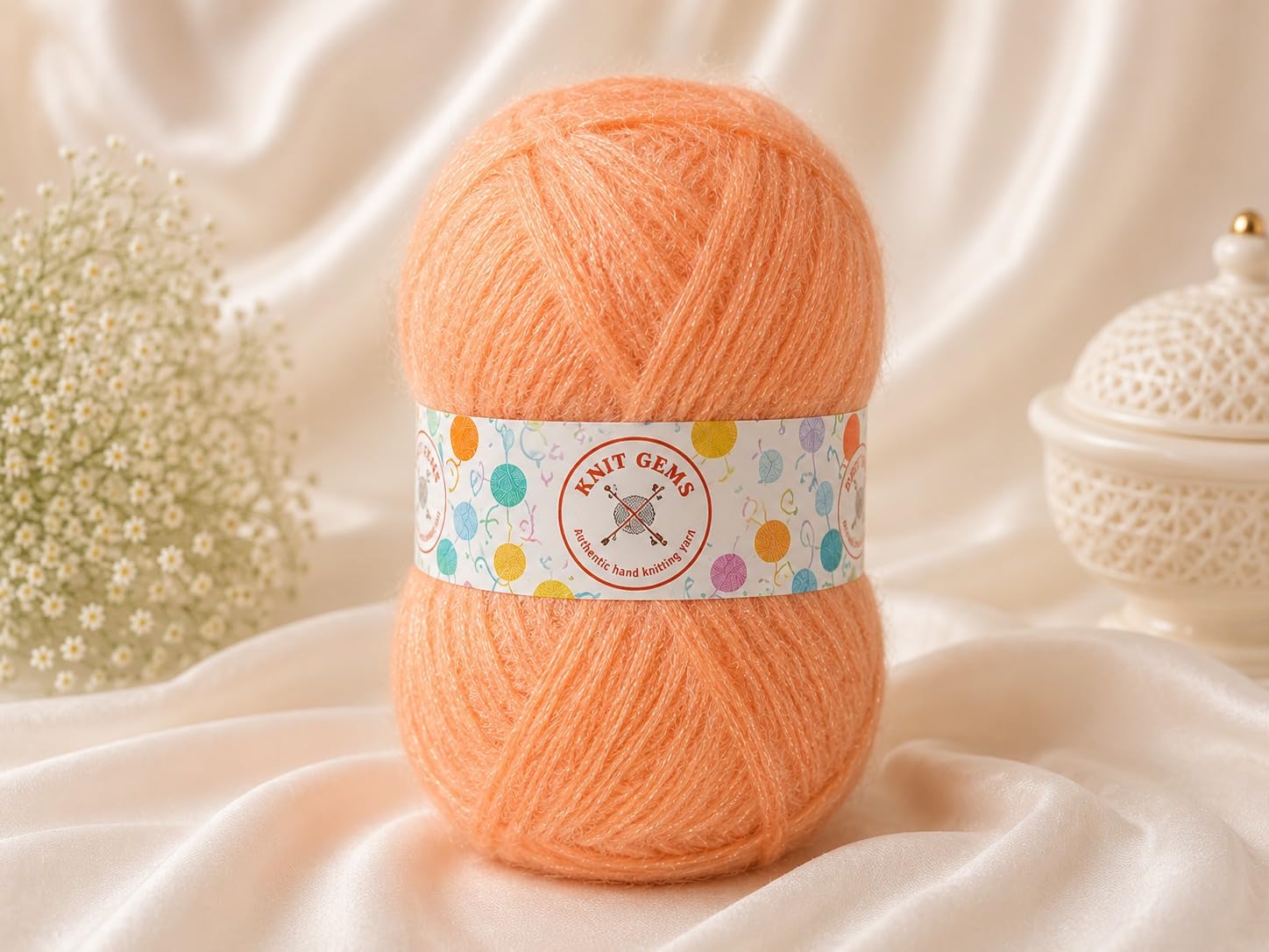 100% Hand Knitting and Crochet Wool Knitting Yarn | Suitable for Craft | Babywear | Baby Blanket | DIY | Sweater | Socks | Knitting Wool