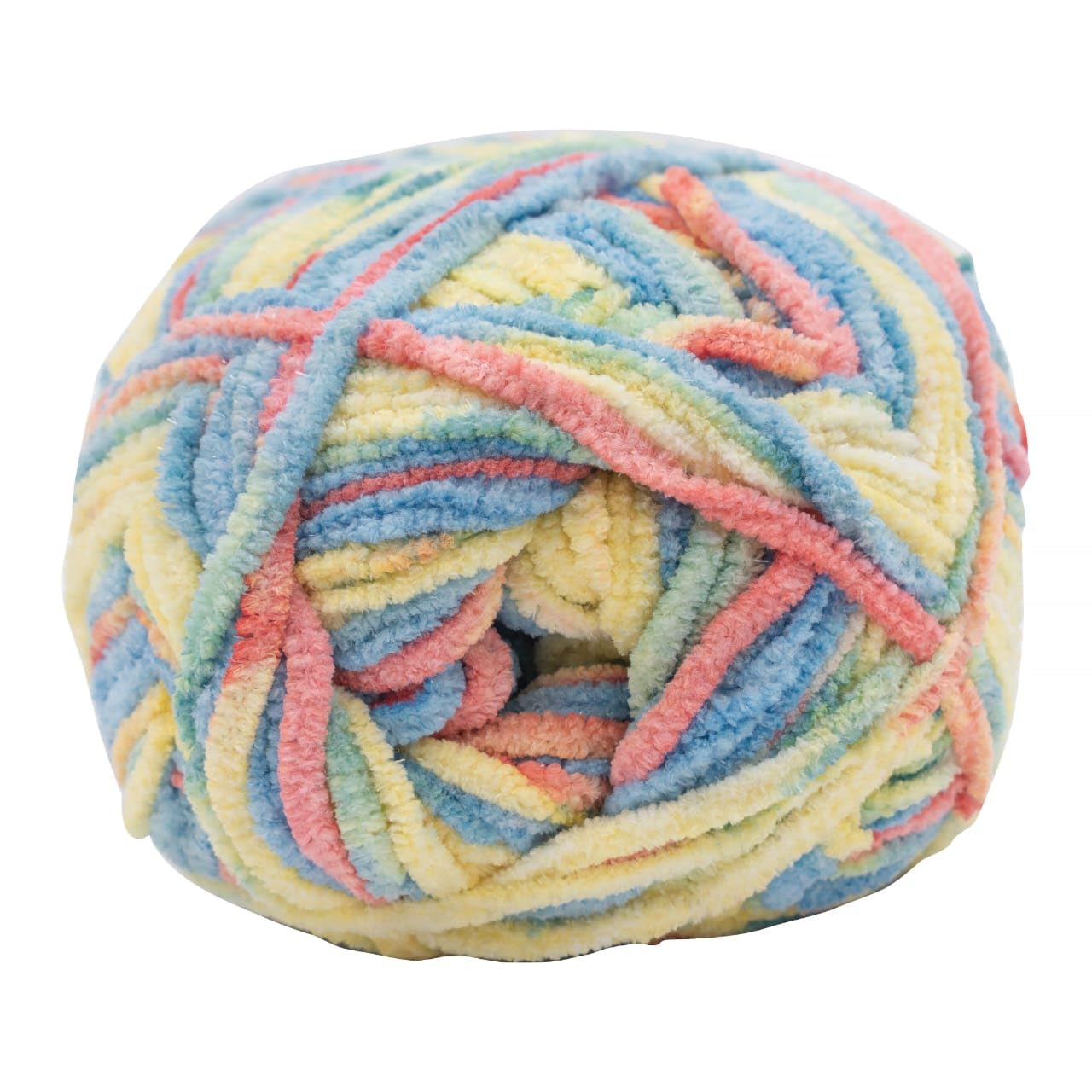 KNIT GEMS Extra Soft Blanket Yarn Wool, Plush & Cuddly, Wool Yarn | Supersoft Hand Knitting Wool Ball | Suitable for Blankets | Craft | Babywear | Baby Blankets | Muffler ( 1 Ball/200 Gram)