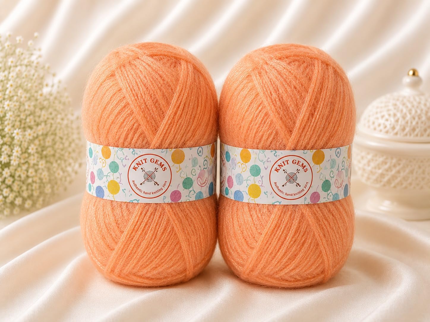 100% Hand Knitting and Crochet Wool Knitting Yarn | Suitable for Craft | Babywear | Baby Blanket | DIY | Sweater | Socks | Knitting Wool