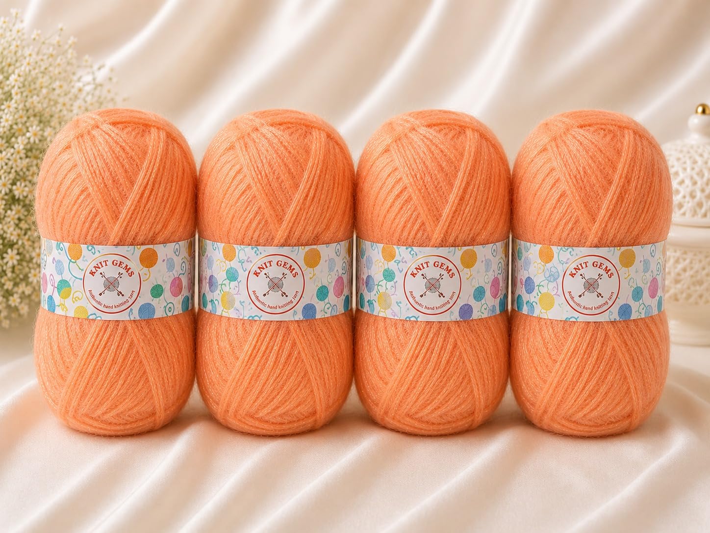 100% Hand Knitting and Crochet Wool Knitting Yarn | Suitable for Craft | Babywear | Baby Blanket | DIY | Sweater | Socks | Knitting Wool