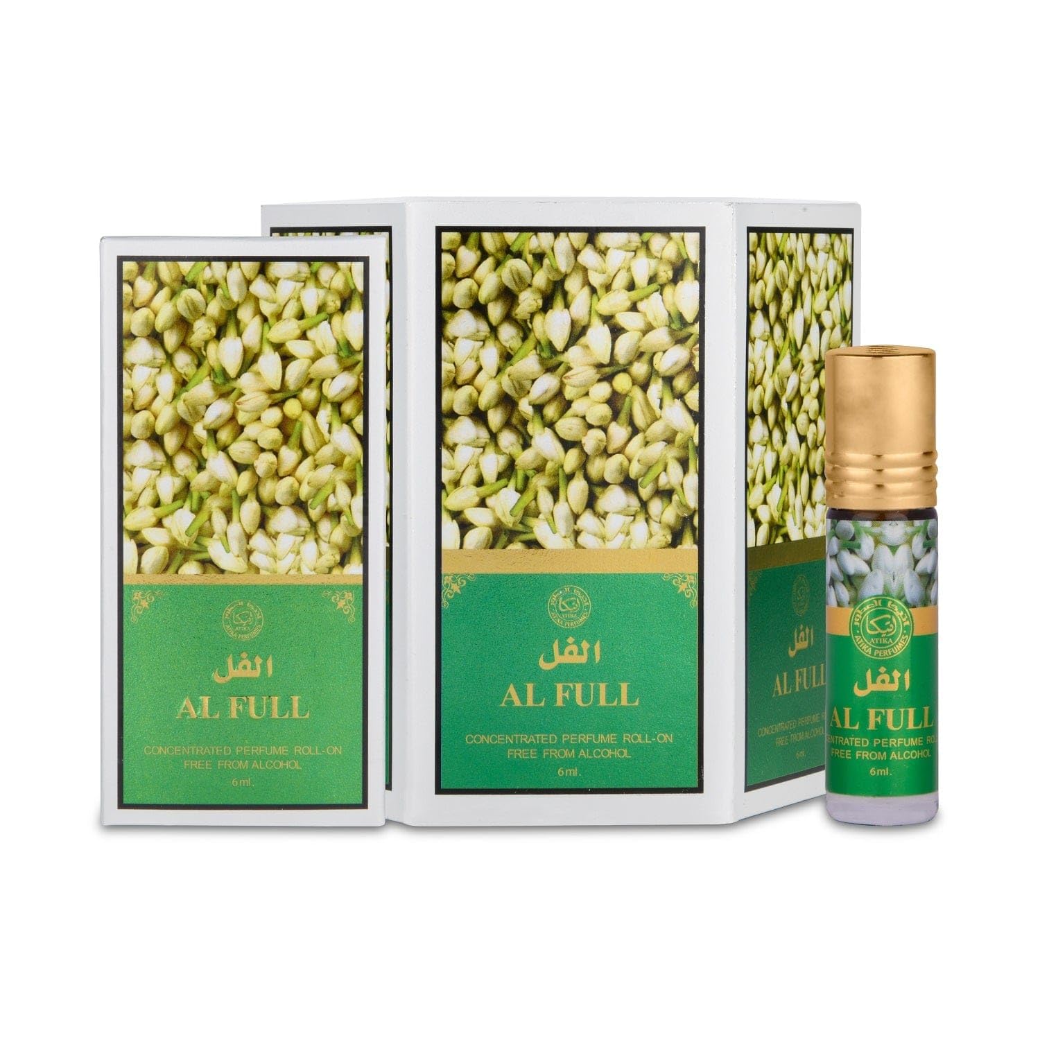 Long Lasting Pocket Perfume Roll On Herbal Ittar Alcohol Free Attar  6ml Attar (Pack of 2)