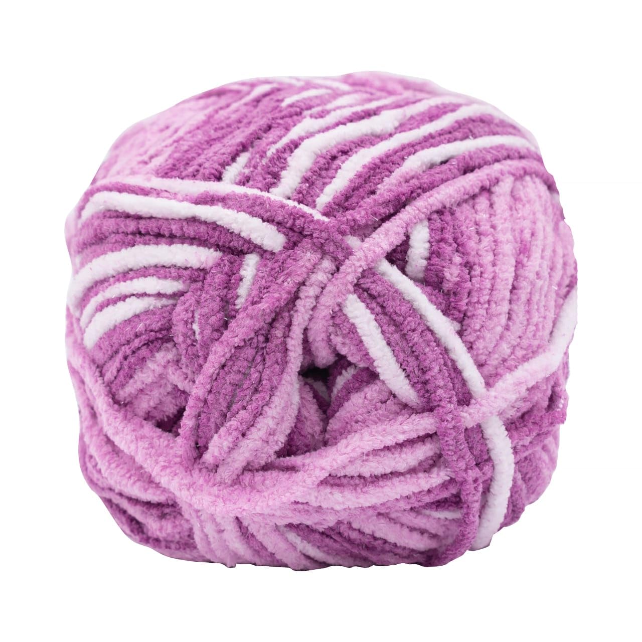 KNIT GEMS Extra Soft Blanket Yarn Wool, Plush & Cuddly, Wool Yarn | Supersoft Hand Knitting Wool Ball | Suitable for Blankets | Craft | Babywear | Baby Blankets | Muffler ( 1 Ball/200 Gram)