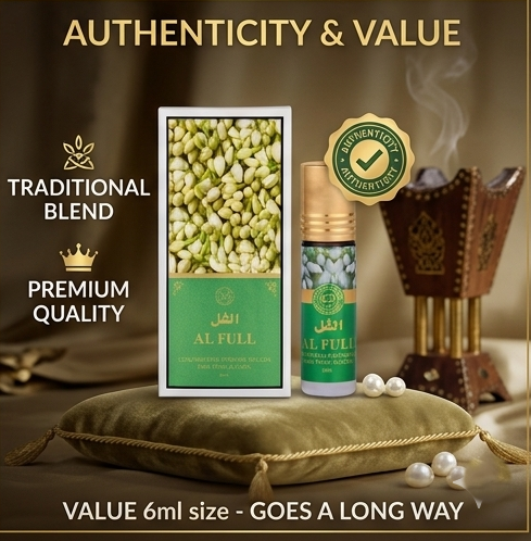 Long Lasting Pocket Perfume Roll On Herbal Ittar Alcohol Free Attar  6ml Attar (Pack of 2)