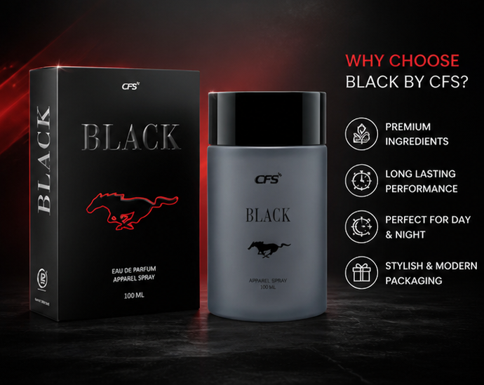 Logic Luxury CFS BLACK Eau De Apparel Perfume For Men & Women (100ml)